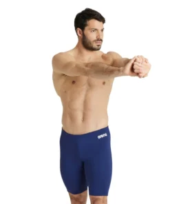 Bañador jammer liso arena Performance para hombre Team – Marino/Blanco