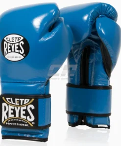 Gants de boxe Cleto Reyes Sparring CE6 Bleu-Noir