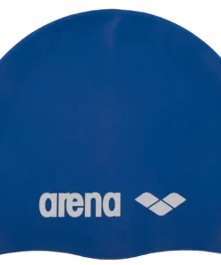 Gorro de natación arena unisex Classic Silicone – Azul Cielo/Blanco