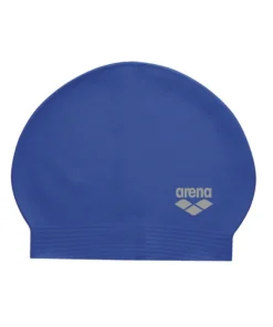 Gorro de natación arena unisex Soft Latex – Royal/Plata