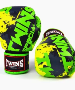 Gants de Muay Thai Twins Special FBGVL3 Candy Vert