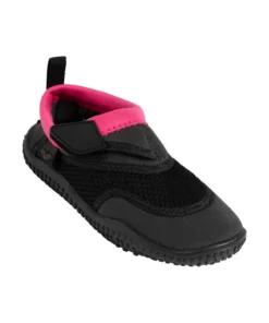 Calzado para el agua arena para niños Junior – Gris Oscuro/Rosa
