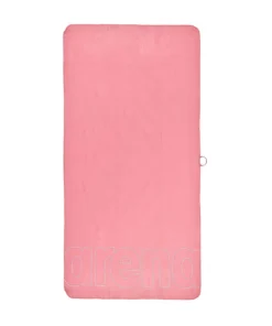 Toalla de gimnasio de microfibra arena Smart Plus – Rosa/Blanco