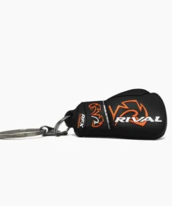 Mini gant porte-clés en caoutchouc Rival RFX Noir Orange