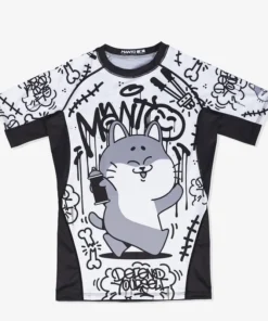 Rashguard Manto Debza à manches courtes Noir
