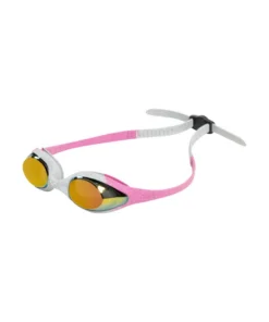 Gafas de natación arena para niños Spider Junior Mirror – R Rosa/Gris