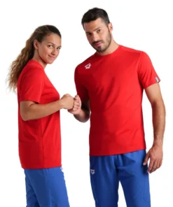 Camiseta Team T-Shirt Solid – Rojo