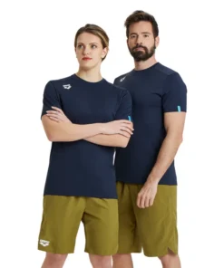 Camiseta Team T-Shirt Solid – Azul Marino