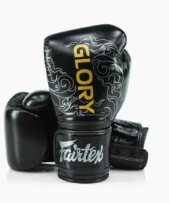 Gants de boxe Fairtex x Glory BGVG3 Noir-argent