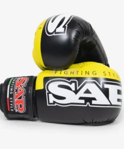 Gants de boxe Raptor SAP WAKO Noir-jaune