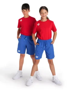 Pantalon Jr Team Bermuda Panel – Azul