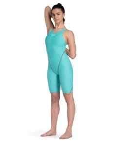 Traje de competición arena Powerskin ST Next para mujer – Aguamarina