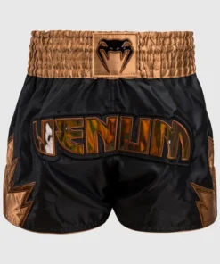 Shorts de kick-thai Venum Enfer Noir-bronze