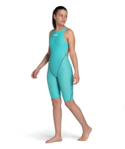 Traje de competición arena Powerskin ST Next para niña – Aguamarina