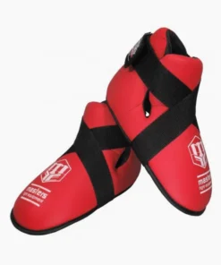 Protège-pieds Point Fighting Masters WAKO Rouge