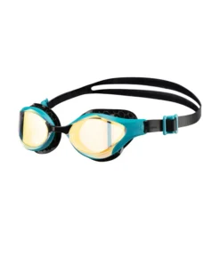 Gafas de natación espejadas arena unisex Air Bold Swipe – Cobre Amarillo