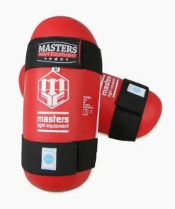 Protège-tibias Masters WAKO Rouge