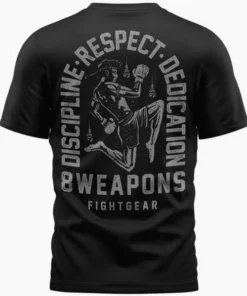 T-shirt 8 Weapons Tombstone noir
