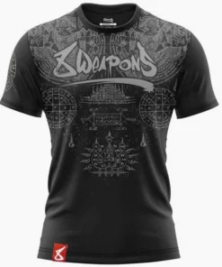T-shirt 8 Weapons Yantra noir