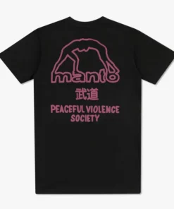 T-shirt Manto SOCIETY 25 Noir