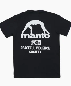T-shirt Manto SOCIETY Noir-blanc