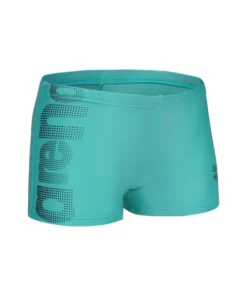 Bañador short arena para niño Logo – Agua/Marina