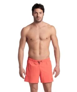 Bañador short de playa arena para hombre Evo Solid – Calypso Coral