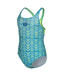 Bañador arena para niña Friends Allover – Verde Suave
