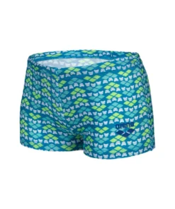 Bañador short arena para niño Friends Allover – Verde Suave
