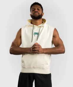 Sweat sans manches Venum Sparring avec capuche Vanille