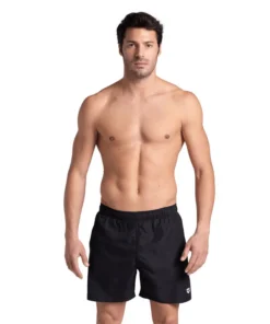Bóxer de playa arena para hombre Fundamentals R – Blanco Negro