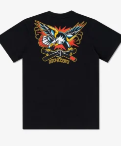 T-shirt Manto x Panku Eagle noir