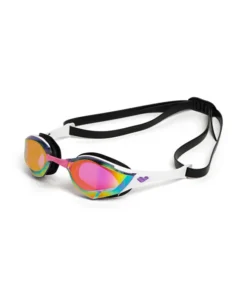 Gafas de natación de competición arena unisex Cobra Edge Swipe Mirror – Violeta/Blanco