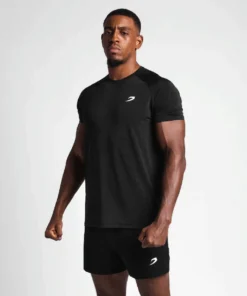 T-shirt technique Boxraw Valdes Noir