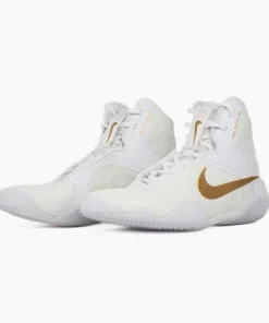 Chaussures de lutte-Lutte Nike Tawa Blanc-or