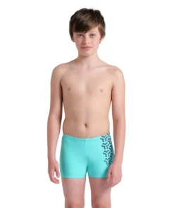 Bañador short arena Feel para niño Kikko V – Agua/Marina