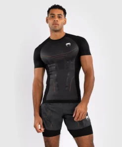 Rashguard Venum Technical 3.0 manches courtes Graphite