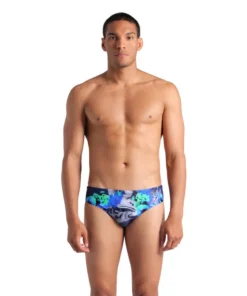 Bañador slip arena Feel para hombre Imaginary – Marino/Multi