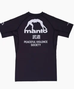 Rashguard Manto Society manches courtes noir