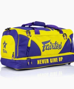 Sac de sport Fairtex BAG2 Violet-jaune