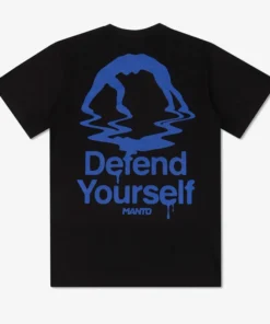 T-shirt Manto Drip noir