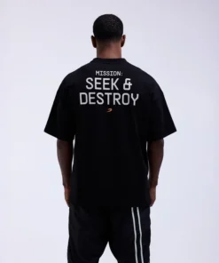 T-shirt Bivol x Boxraw Oversize Noir