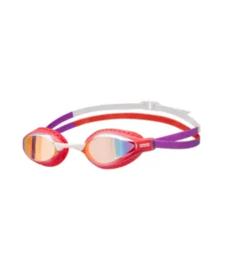 Gafas de natación para competición arena unisex Airspeed Mirror Cobre Amarillo