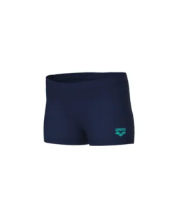 Bañador short arena para niño Logo Azul Marino