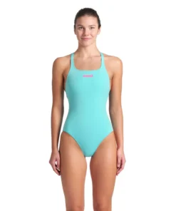 Bañador liso arena Performance para mujer Swim Pro Team Agua – Impactante