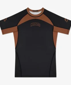 Rashguard Manto Ranked 25 manches courtes Marron