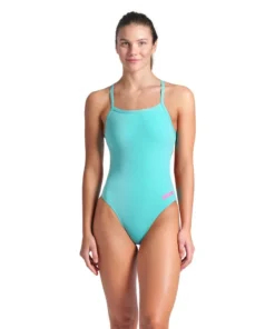 Bañador liso arena Performance para mujer Challenge Team Agua – Impactante