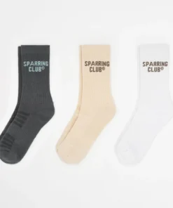 Chaussettes Boxraw Crew Sparring Club (3 paires) Multicolore