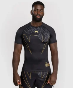 Rashguard Venum Serpenti manches courtes Noir