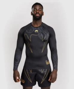 Rashguard Venum Serpenti manches longues Noir